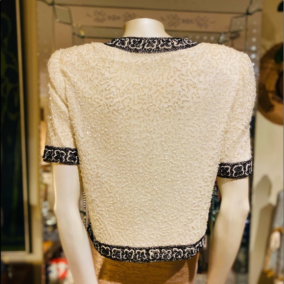 Laurence Kazar Vintage Top - Picture 6 of 14